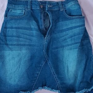 Jean skirt